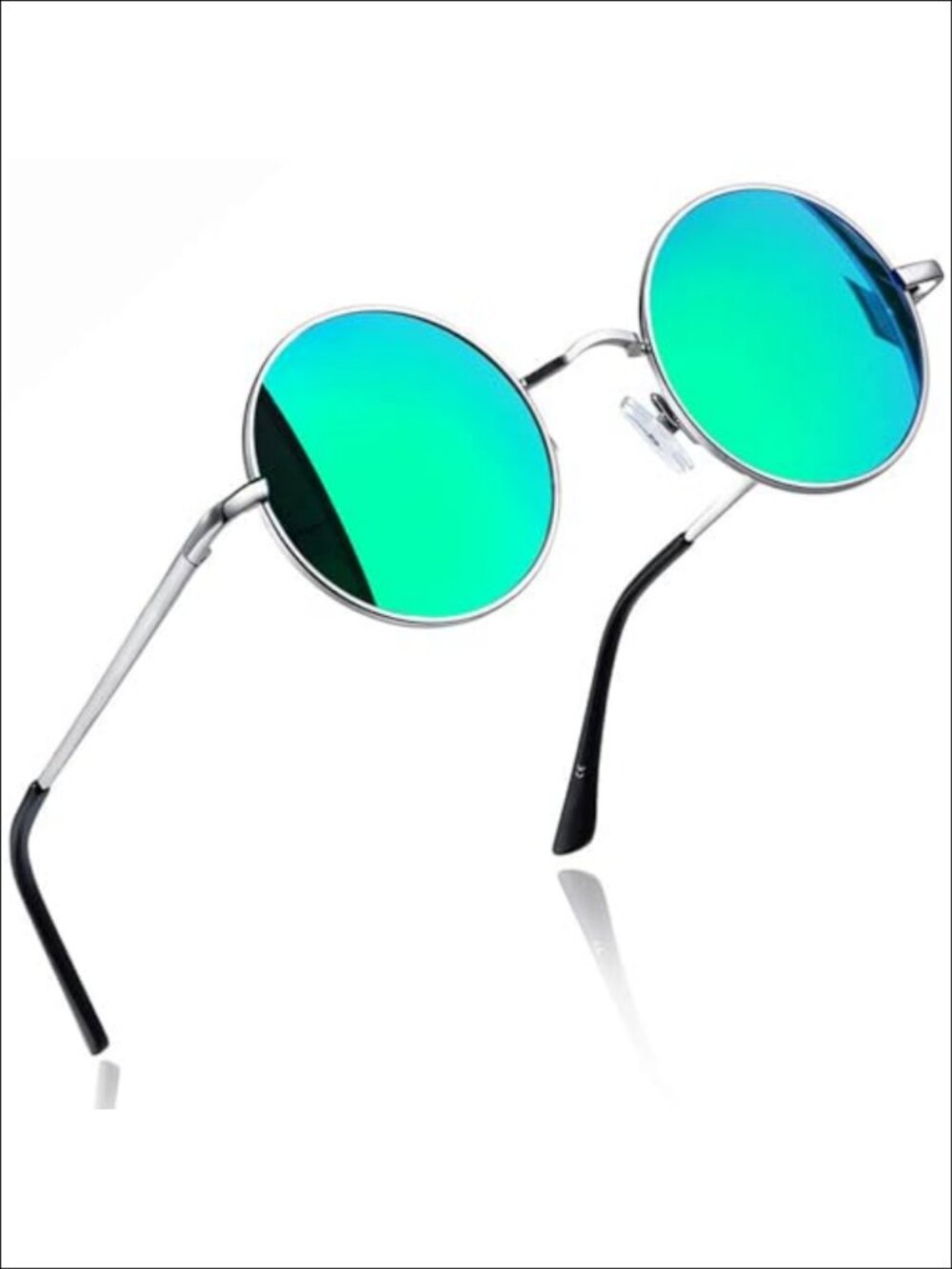 Joopin Small Round Hippie Circle Teashades Polarized UV Protection Sunglasses